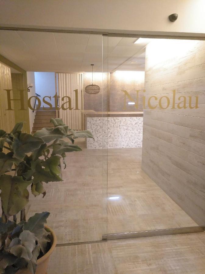 Hostal Residencia Nicolau Sant Antoni de Portmany Exterior foto