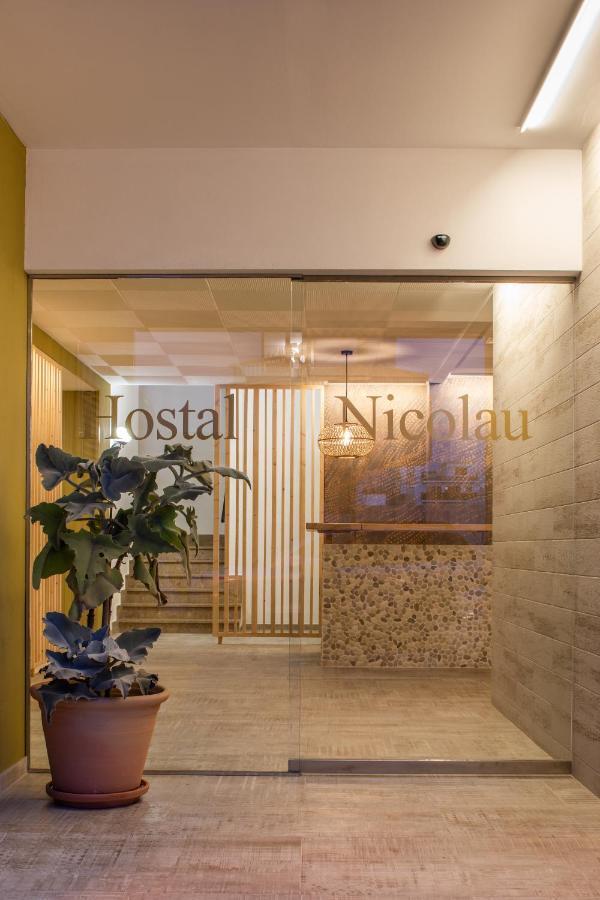 Hostal Residencia Nicolau Sant Antoni de Portmany Exterior foto